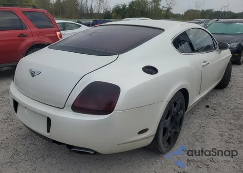 2007 Bentley Continental Gt from USA, damaged, VIN SCBCR73W77C040583